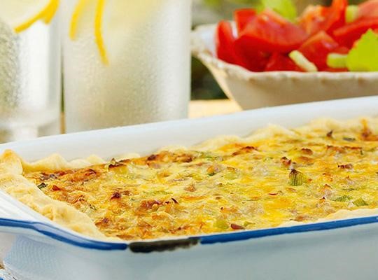 tuna and quiche