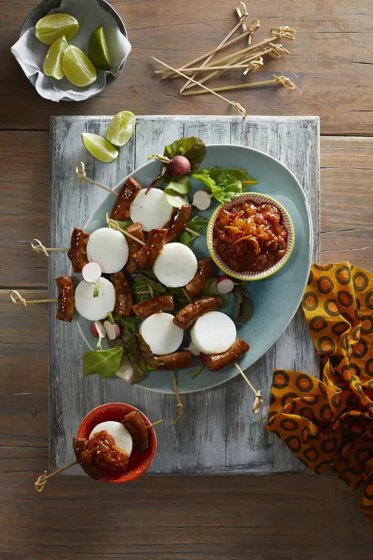 Pap and Wors Kebabs