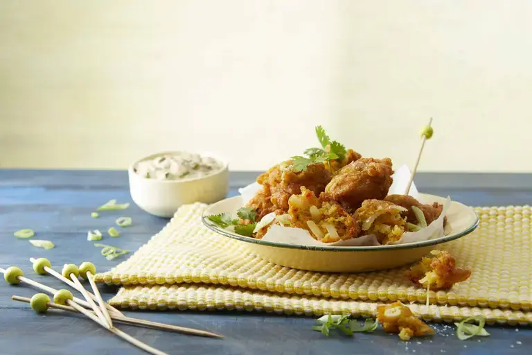 Onion Chilli Bites
